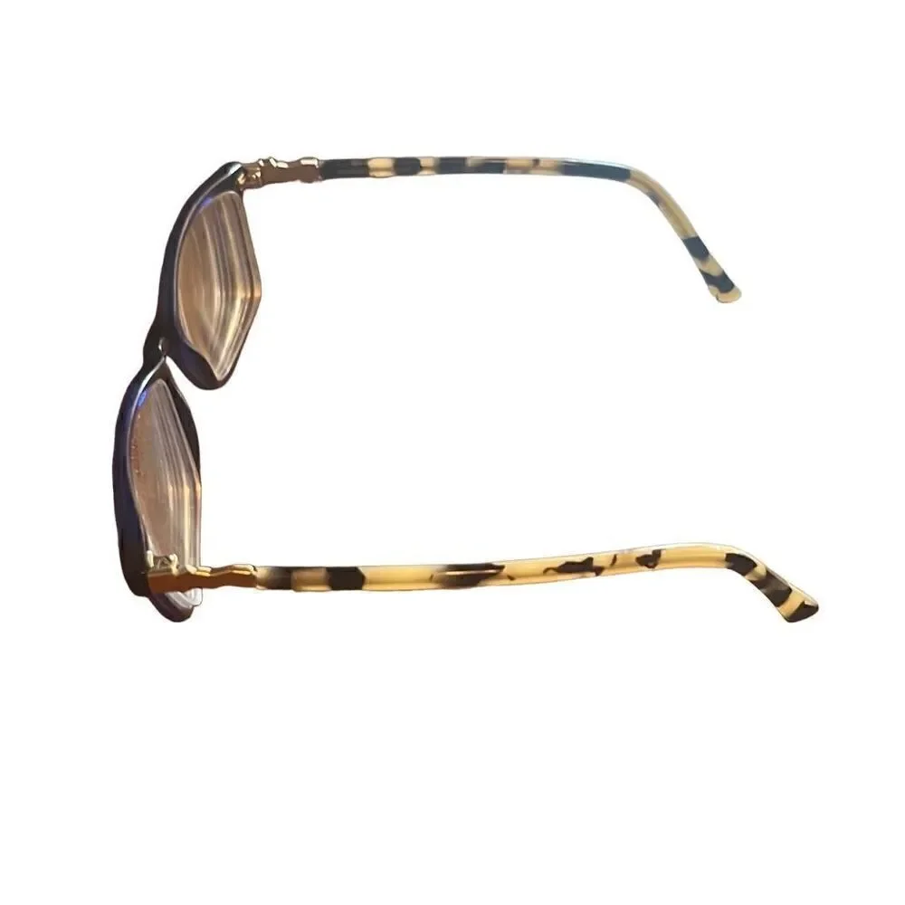 Prodesign Denmark EUC Blue Tortoiseshell EyeGlasses w/ Case‎